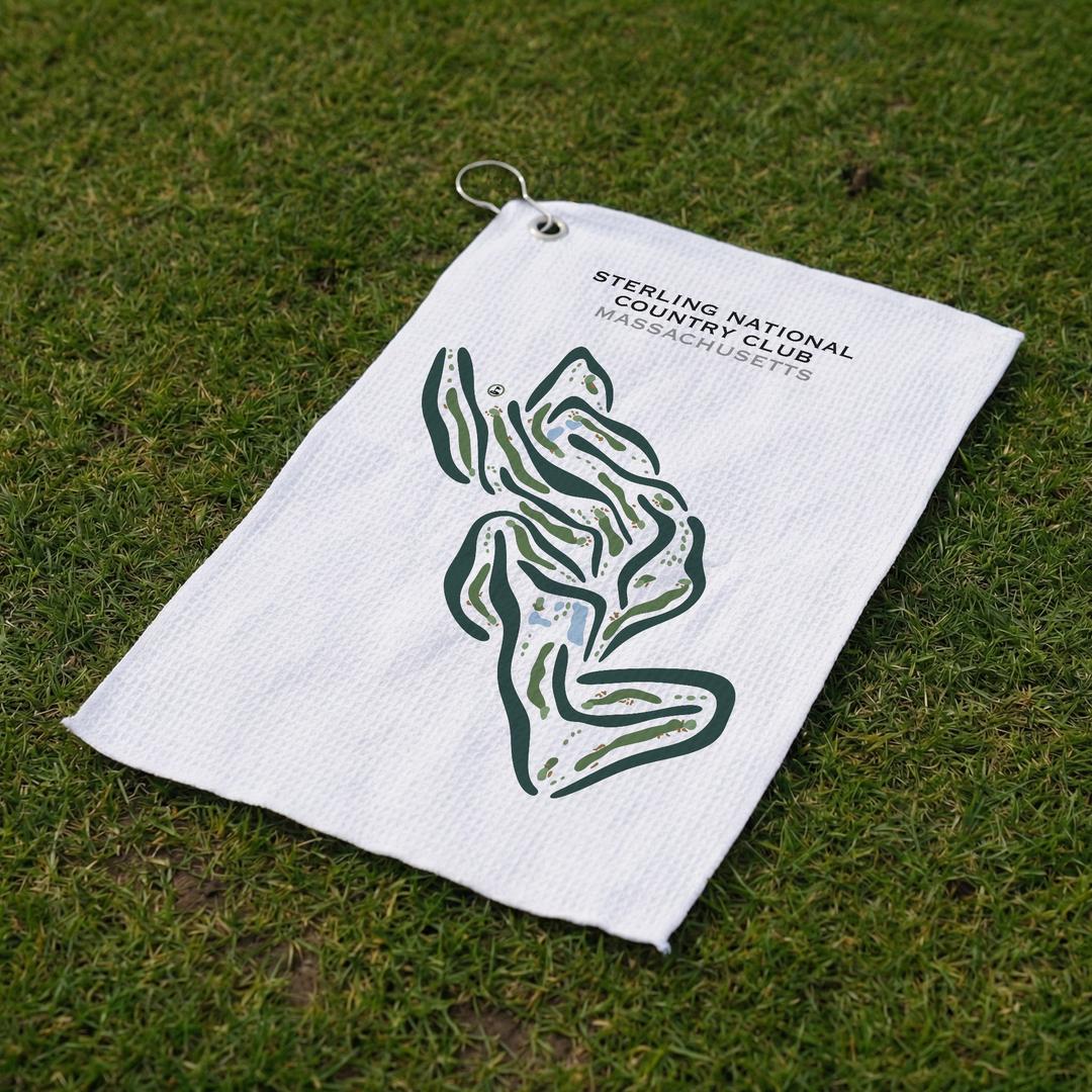 Sterling National Country Club, Massachusetts - Printed Golf Courses