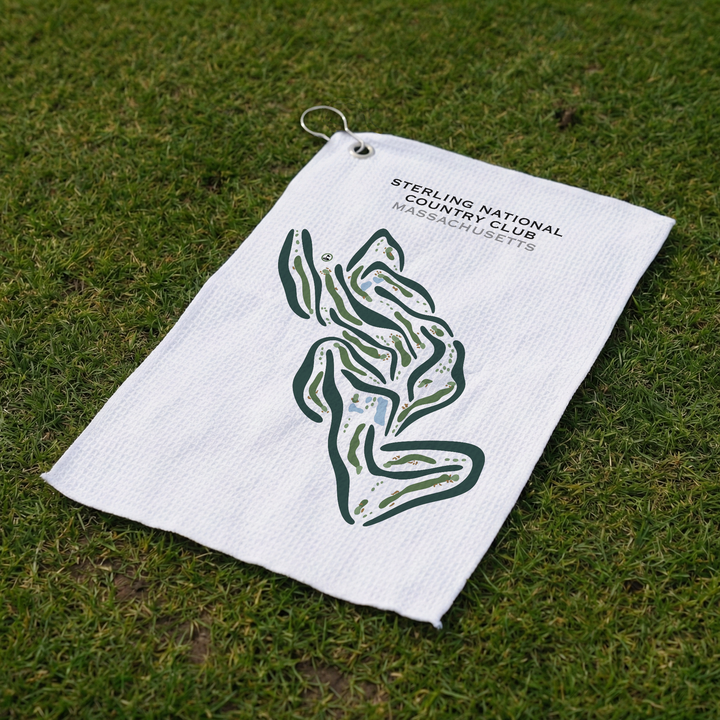 Sterling National Country Club, Massachusetts - Printed Golf Courses