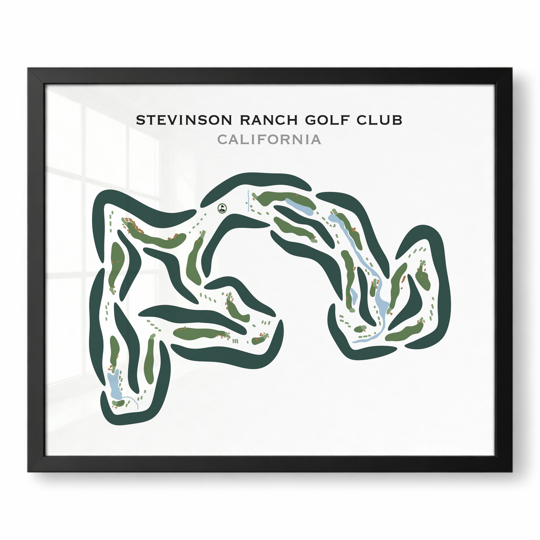 Stevinson Ranch Golf Club, California - Printed Golf Courses