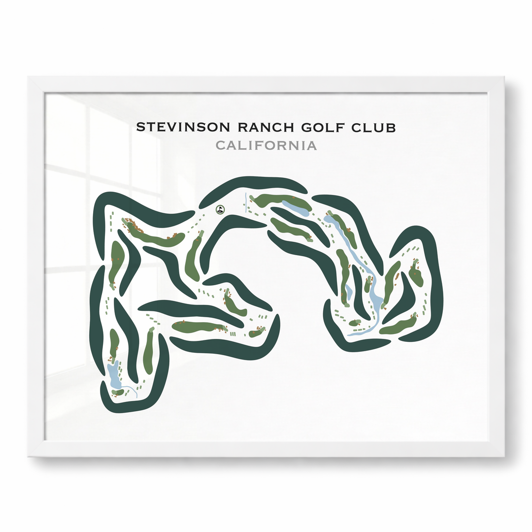 Stevinson Ranch Golf Club, California - Printed Golf Courses