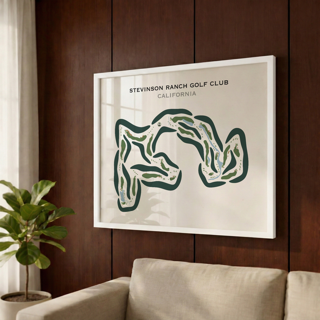 Stevinson Ranch Golf Club, California - Printed Golf Courses