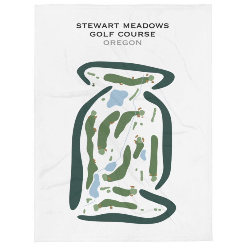 Stewart Meadows Golf Course, Oregon - Printed Golf Courses