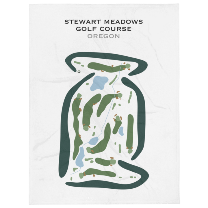 Stewart Meadows Golf Course, Oregon - Printed Golf Courses