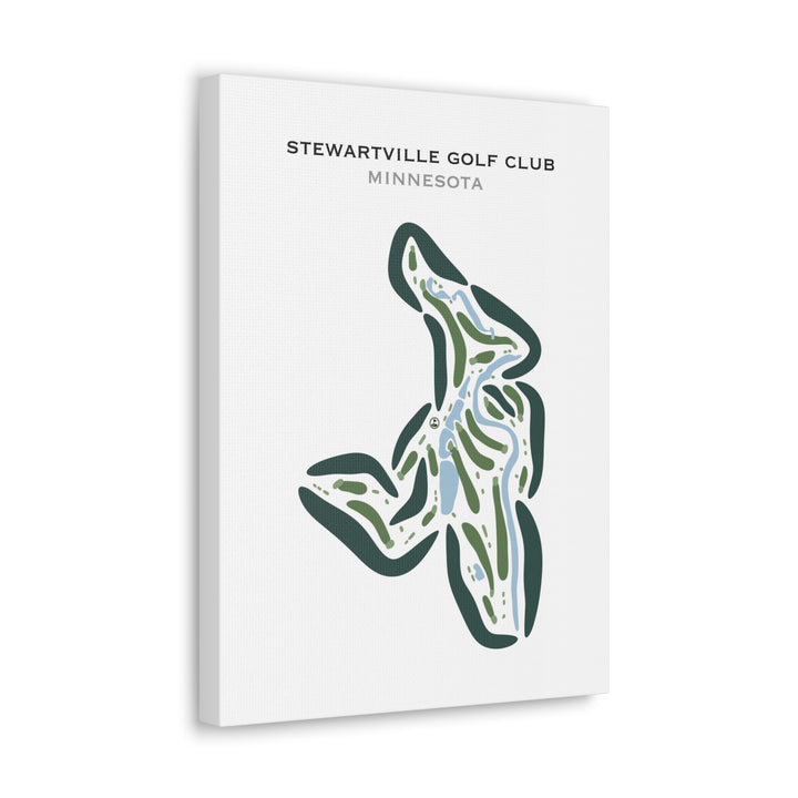 Stewartville Golf Club, Minnesota - Printed Golf Courses