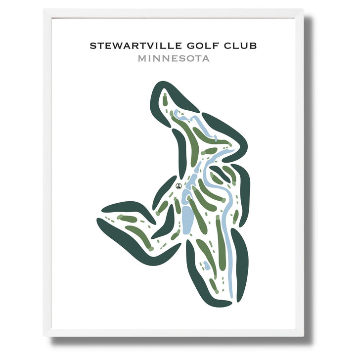 Stewartville Golf Club, Minnesota - Printed Golf Courses