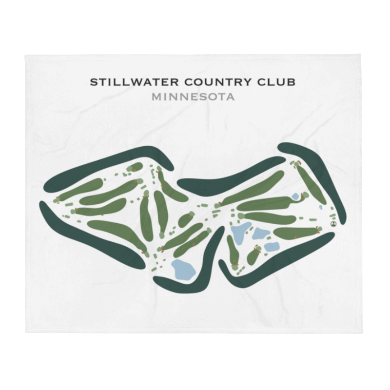 Stillwater Country Club, Minnesota - Printed Golf Courses