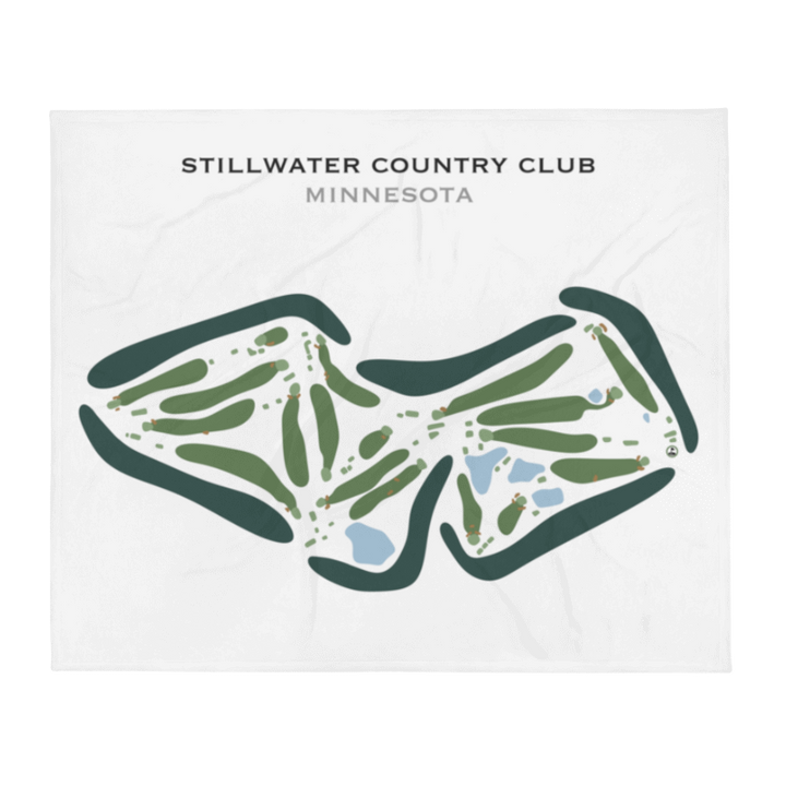 Stillwater Country Club, Minnesota - Printed Golf Courses