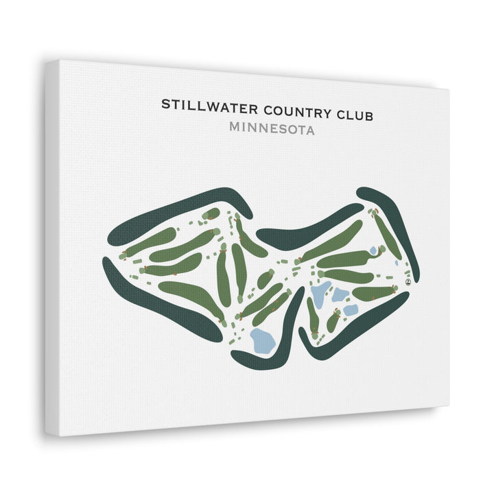 Stillwater Country Club, Minnesota - Printed Golf Courses