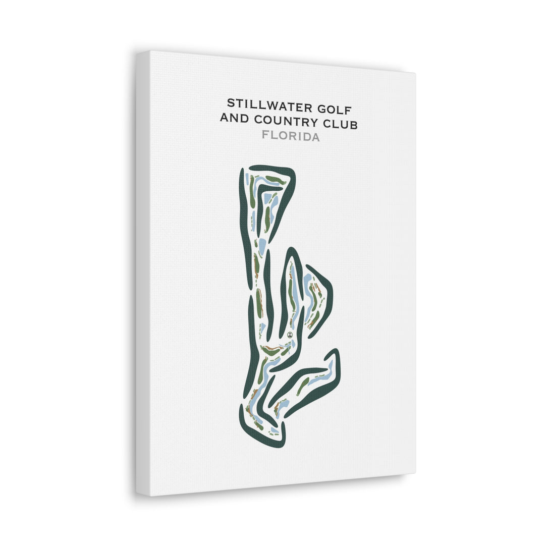 Stillwater Golf and Country Club, Florida - Printed Golf Courses