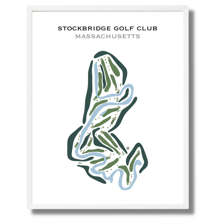 Stockbridge Golf Club, Massachusetts - Printed Golf Courses