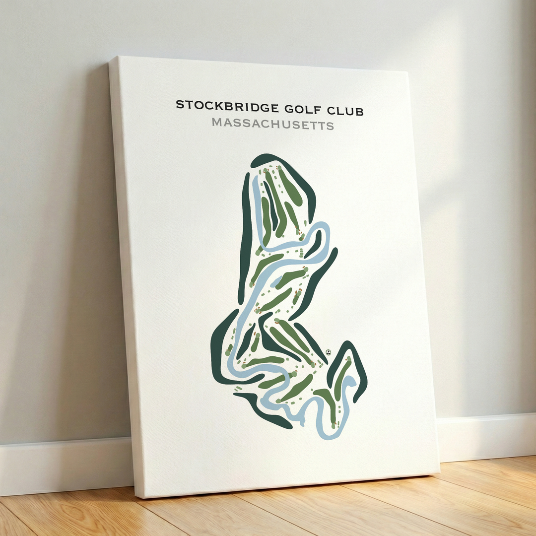 Stockbridge Golf Club, Massachusetts - Printed Golf Courses