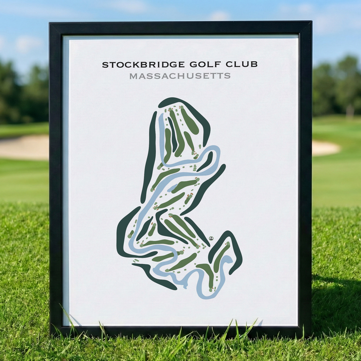 Stockbridge Golf Club, Massachusetts - Printed Golf Courses
