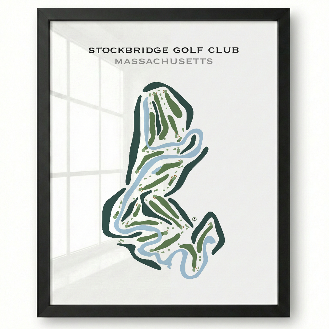 Stockbridge Golf Club, Massachusetts - Printed Golf Courses