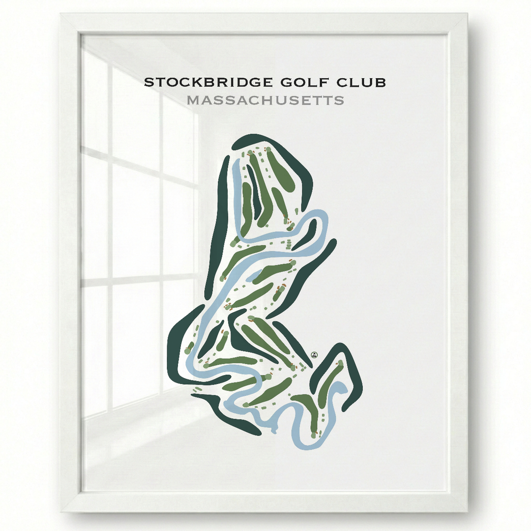 Stockbridge Golf Club, Massachusetts - Printed Golf Courses