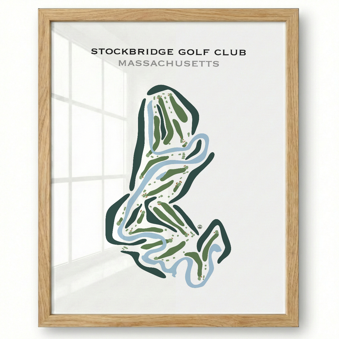 Stockbridge Golf Club, Massachusetts - Printed Golf Courses