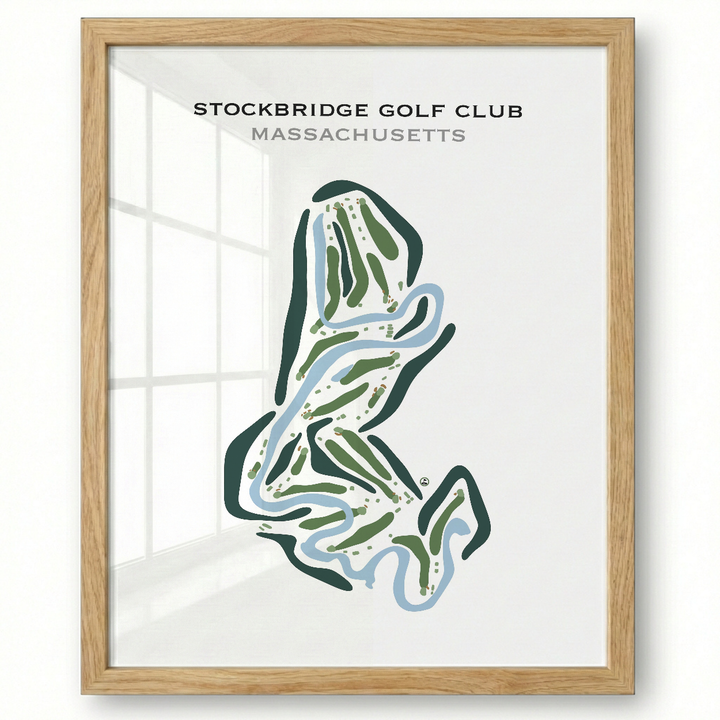 Stockbridge Golf Club, Massachusetts - Printed Golf Courses