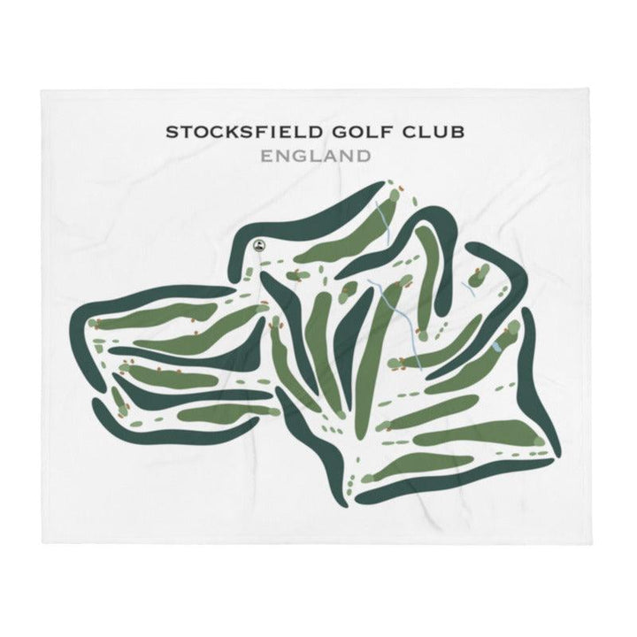 Stocksfield Golf Club, England - Printed Golf Courses - Golf Course Prints