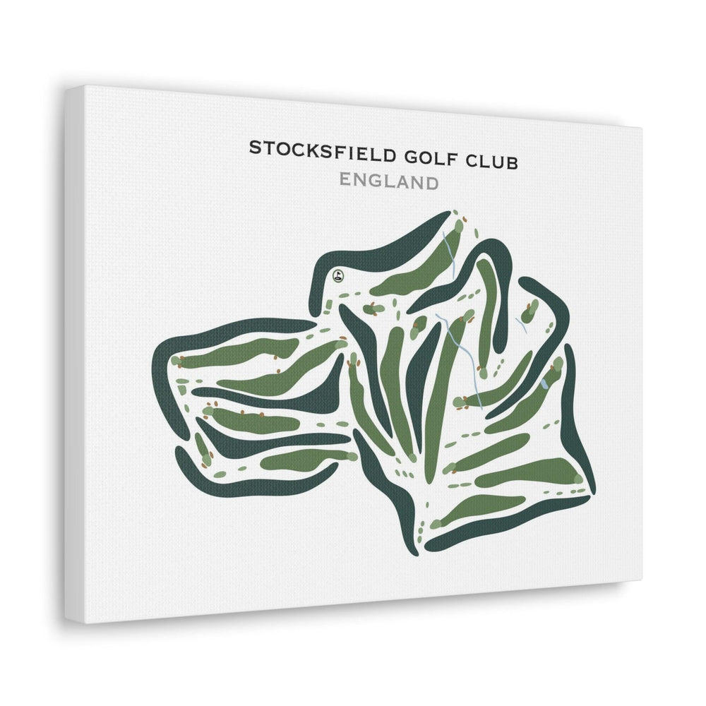 Stocksfield Golf Club, England - Printed Golf Courses - Golf Course Prints