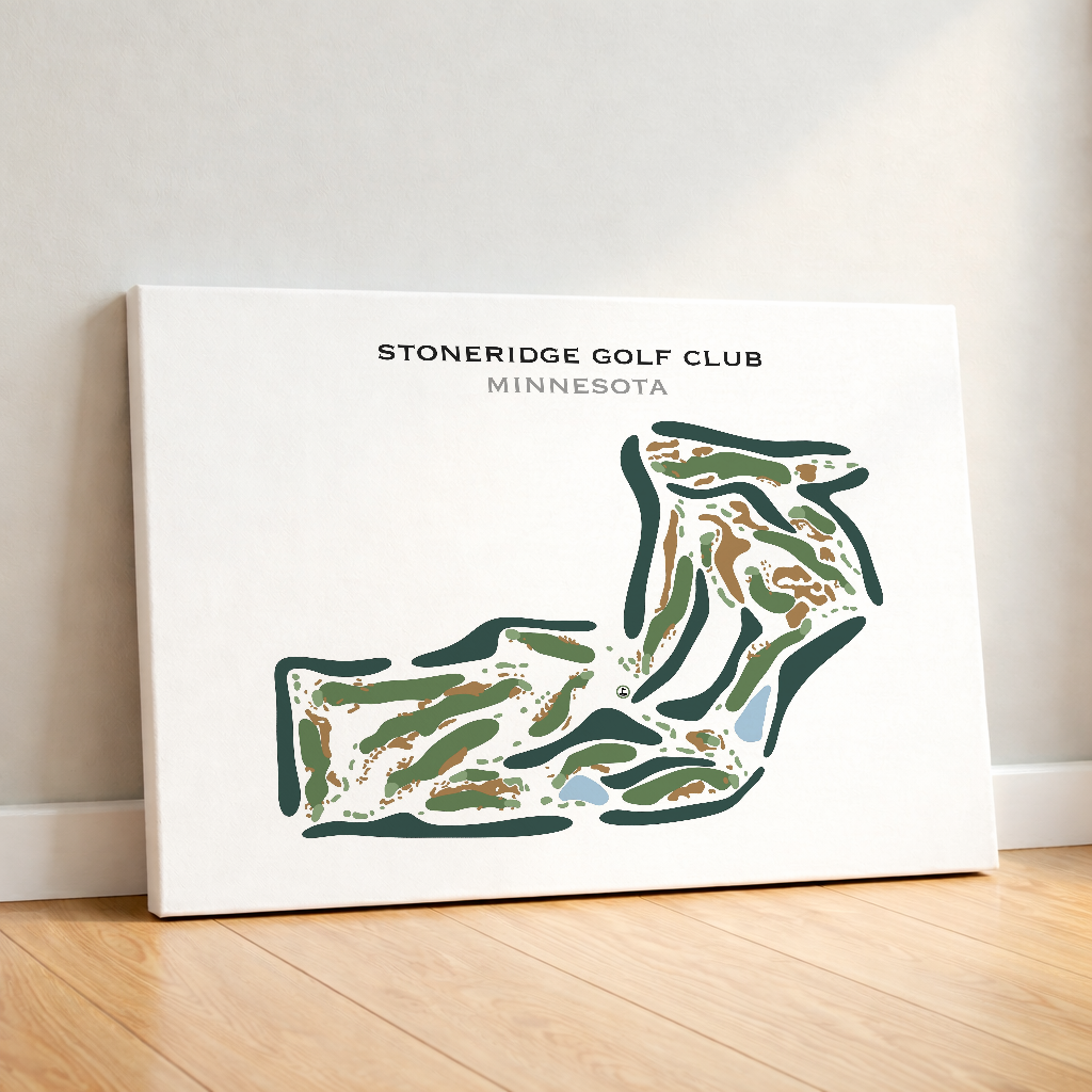 StoneRidge Golf Club, Minnesota - Printed Golf Course