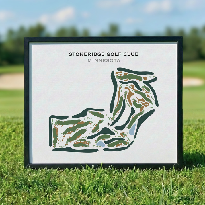 StoneRidge Golf Club, Minnesota - Printed Golf Course