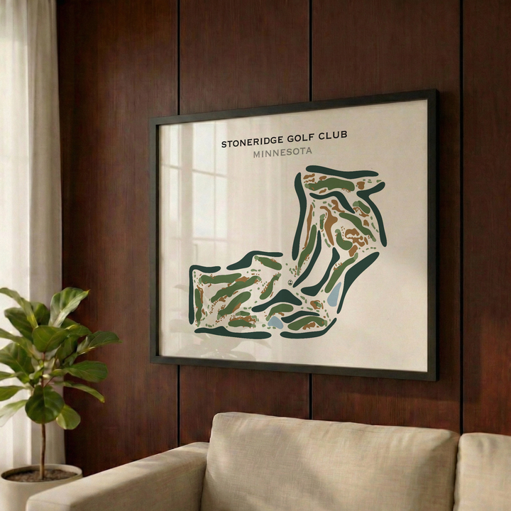 StoneRidge Golf Club, Minnesota - Printed Golf Course