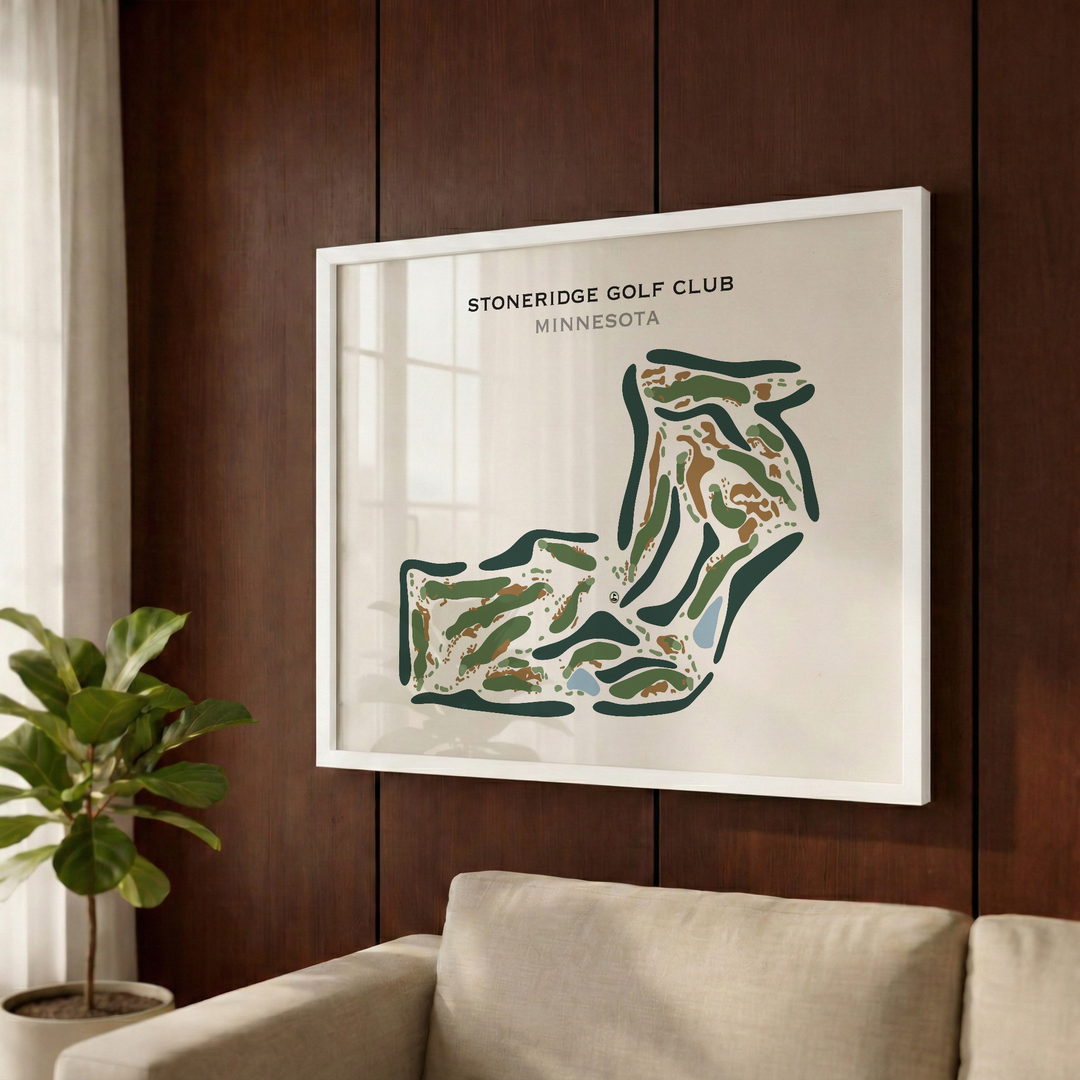StoneRidge Golf Club, Minnesota - Printed Golf Course