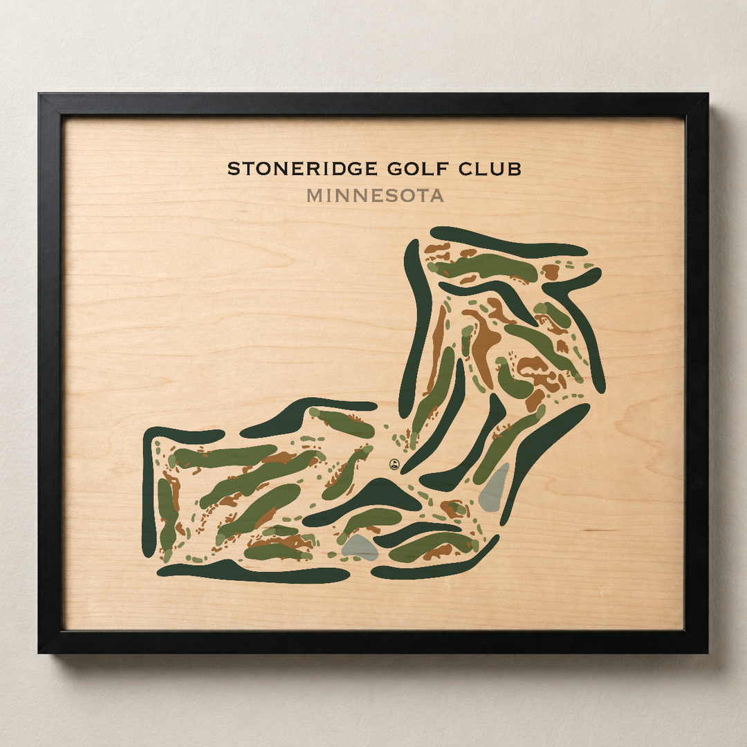 StoneRidge Golf Club, Minnesota - Printed Golf Course