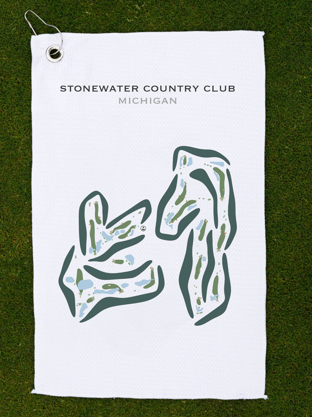 StoneWater Country Club, Michigan - Printed Golf Courses