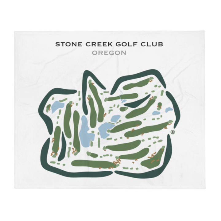 Stone Creek Golf Club, Oregon - Printed Golf Courses