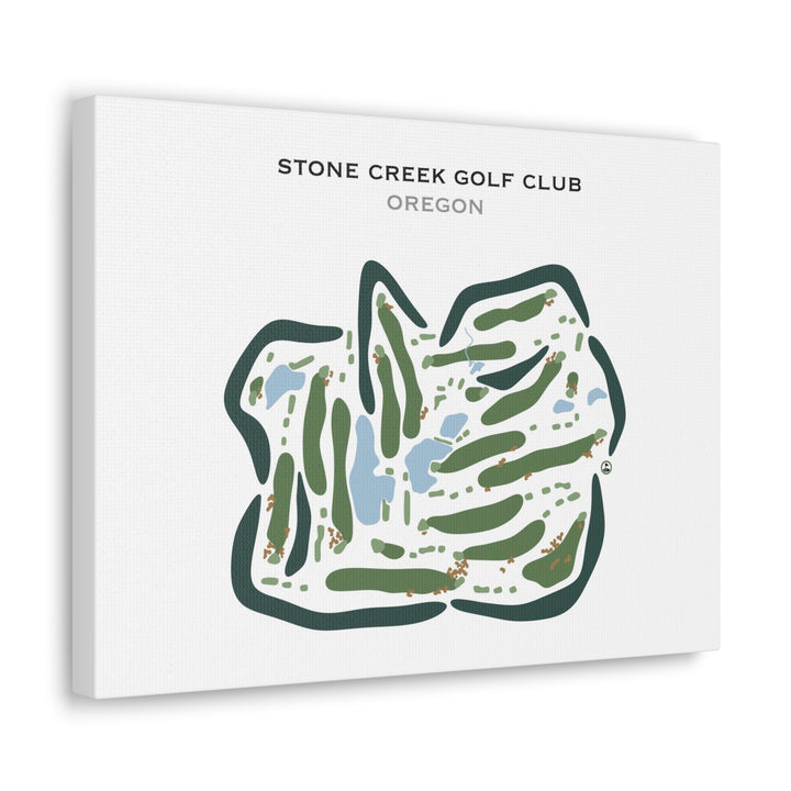 Stone Creek Golf Club, Oregon - Printed Golf Courses