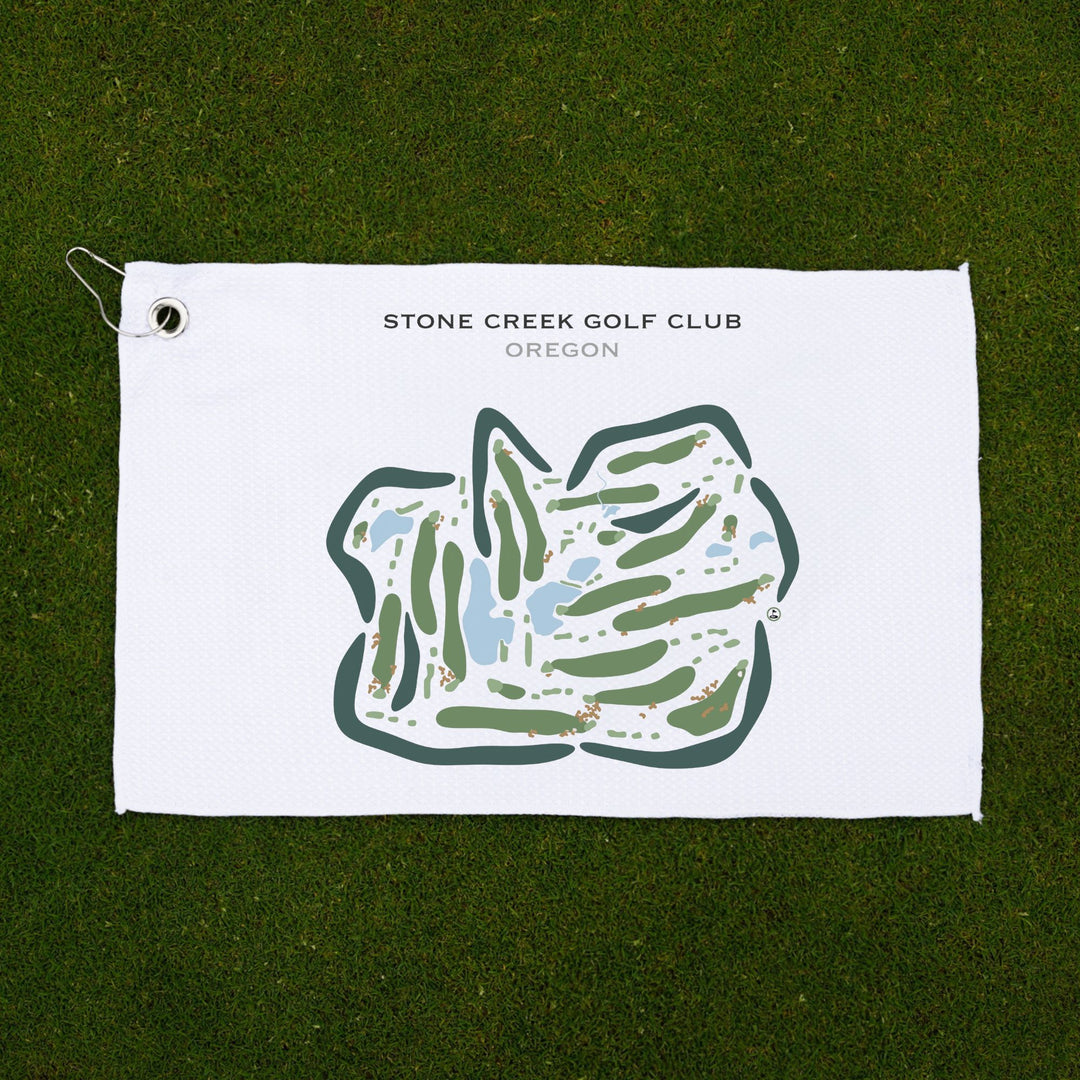 Stone Creek Golf Club, Oregon - Printed Golf Courses