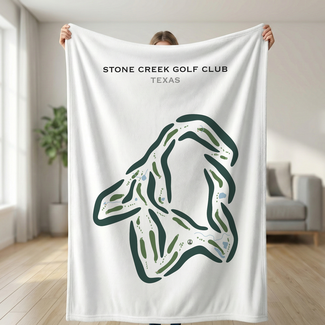 Stone Creek Golf Club, Texas - Printed Golf Courses