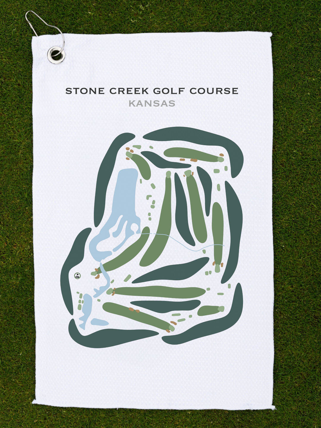 Stone Creek Golf Course, Kansas - Printed Golf Courses