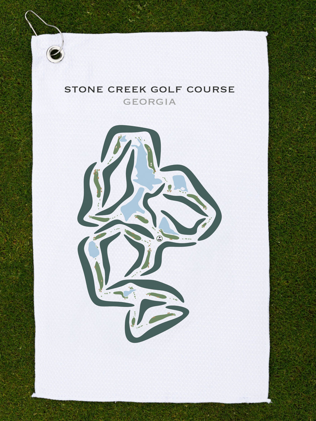 Stone Creek Golf Course, Georgia - Printed Golf Courses