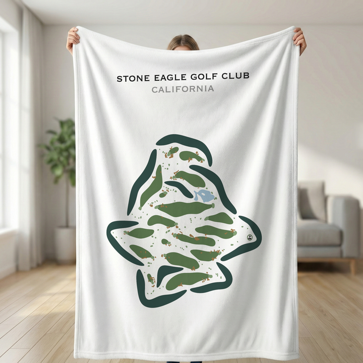 Stone Eagle Golf Club, Palm Desert, California - Printed Golf Courses
