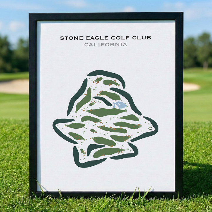 Stone Eagle Golf Club, Palm Desert, California - Printed Golf Courses