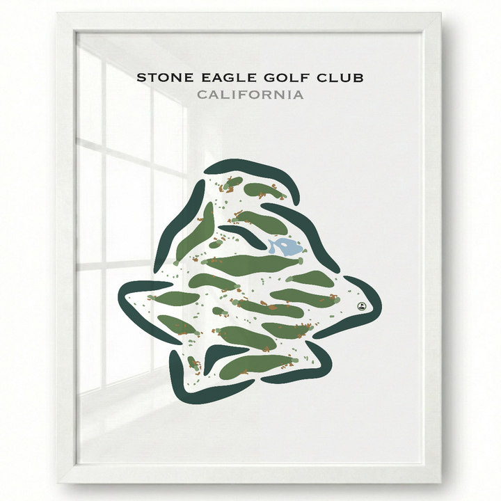 Stone Eagle Golf Club, Palm Desert, California - Printed Golf Courses