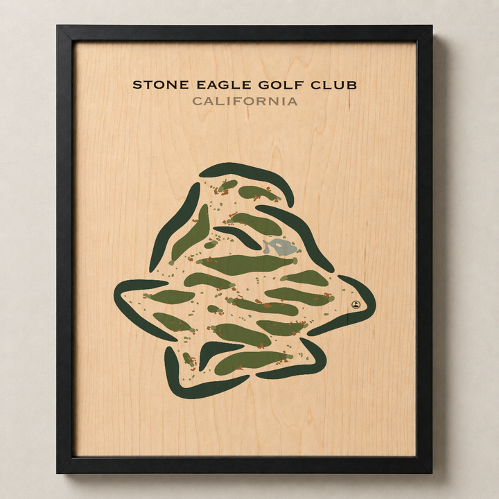 Stone Eagle Golf Club, Palm Desert, California - Printed Golf Courses