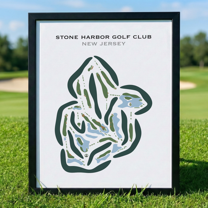 Stone Harbor Golf Club, New Jersey - Printed Golf Courses