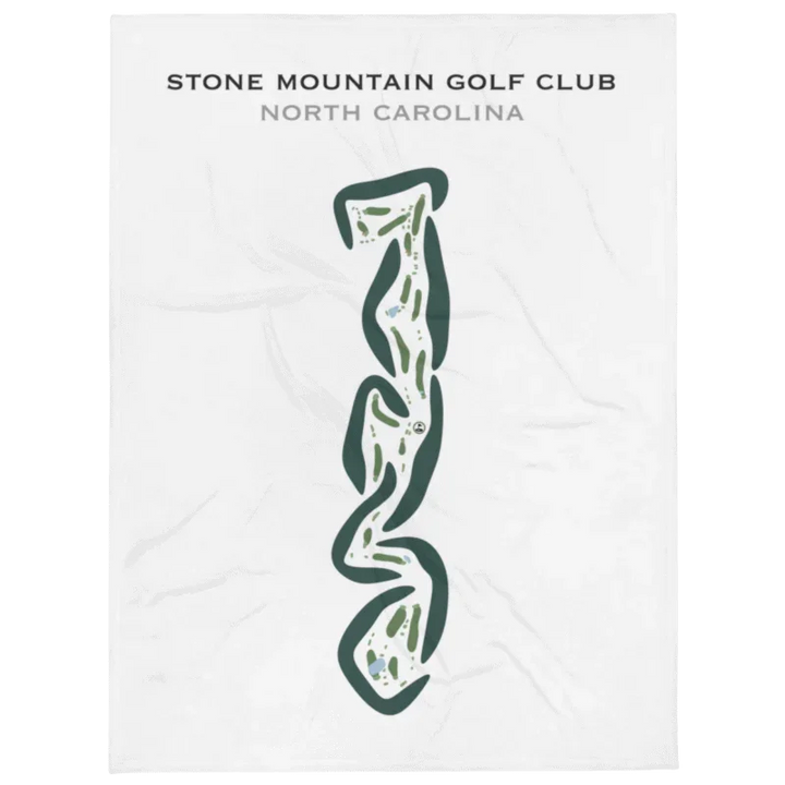 Stone Mountain Golf Club, North Carolina - Printed Golf Courses