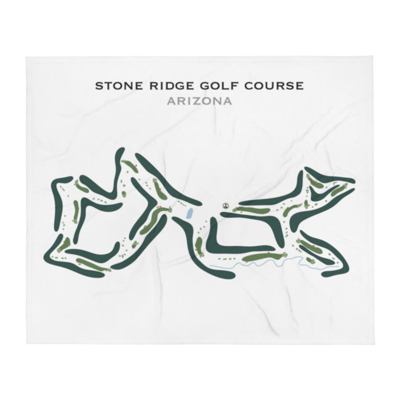 Stone Ridge Golf Course, Arizona - Printed Golf Course