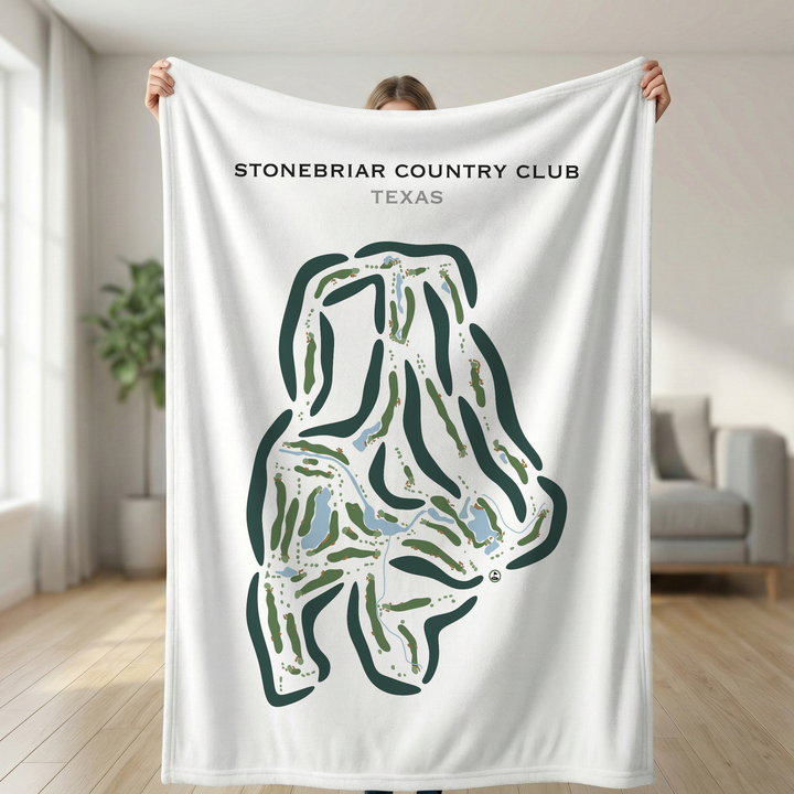 Stonebriar Country Club, Texas - Printed Golf Course