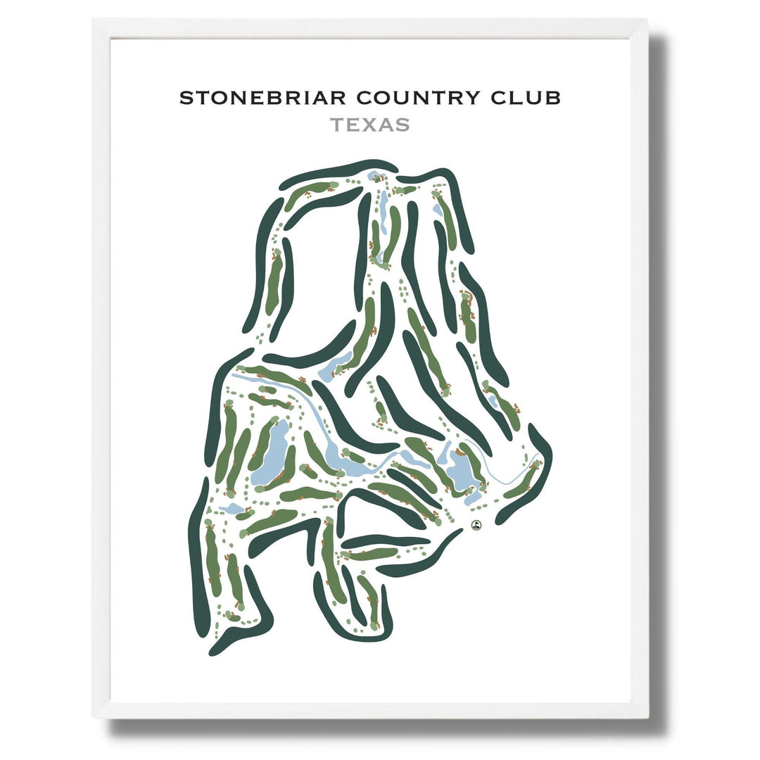 Stonebriar Country Club, Texas - Golf Course Prints