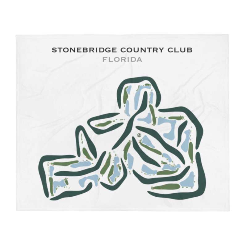 Stonebridge Country Club, Florida - Printed Golf Courses