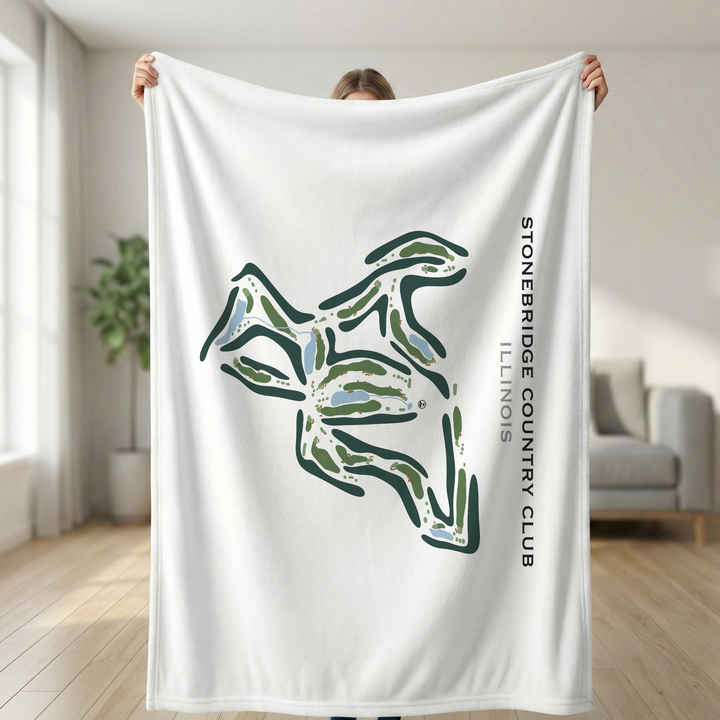 Stonebridge Country Club, Illinois - Printed Golf Course
