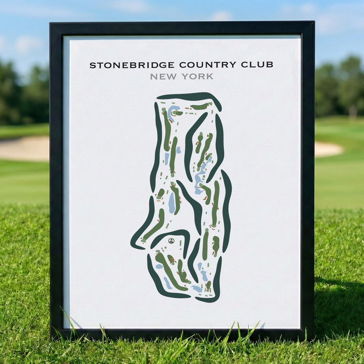 Stonebridge Country Club, New York - Printed Golf Courses
