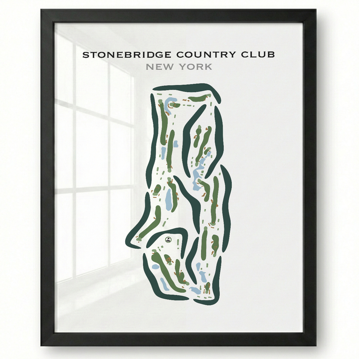 Stonebridge Country Club, New York - Printed Golf Courses