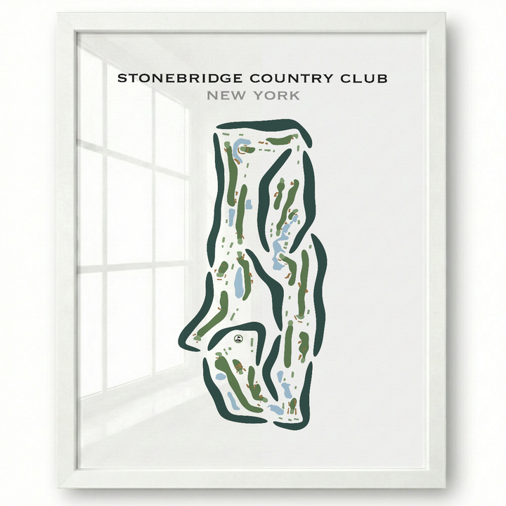 Stonebridge Country Club, New York - Printed Golf Courses