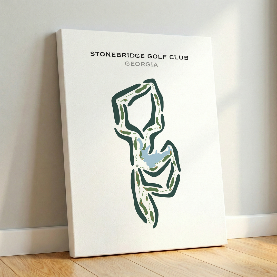 Stonebridge Golf Club, Georgia - Printed Golf Courses