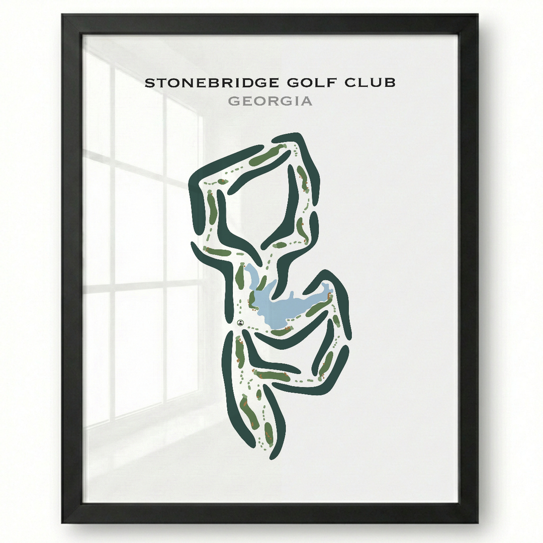 Stonebridge Golf Club, Georgia - Printed Golf Courses
